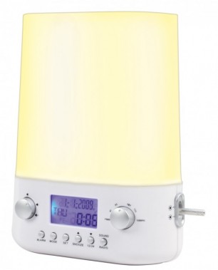 Radiowecker Wecker mit Aufwachlicht UKW-Radio Wake Up Light BXL-WKL10